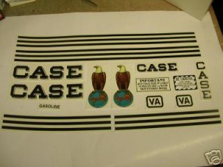 Case Model VA Tractor Decal Seet NEW FREE SHIPPING