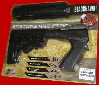 Blackhawk SpecOps NRS Stock K08100C   Remington 870 12 Gauge