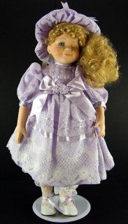   Made Doll Porcelain, Over 17, Closed Mouth Smile, Winking Mold 9730