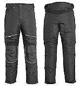 WATERPROOF INSULATED ARMORED MOTORCYCLE PANTS CHAPS XL