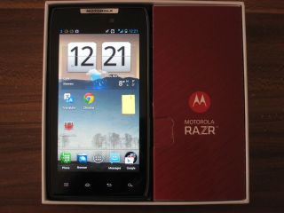 Motorola Droid RAZR XT910   Black (Unlocked) Smartphone   Exc. cond 