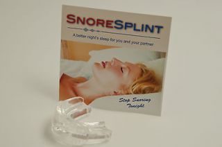 Stop Snoring Mouthpiece Anti Snore Sleep Apnea Cure Device Remedy Aid 