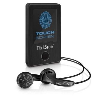Trekstor 8Gb iBeat Sense Touch Screen MP3 Player + Headphones Black