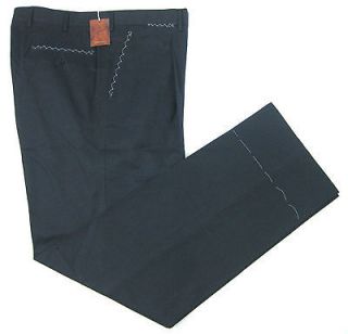 New STEFANO RICCI Italy Cotton/Cashmere Navy Dress Pants 58 Eu 42 NWT 