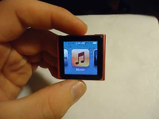 Apple iPod nano 6th Generation pink (8 GB) latest  player touch