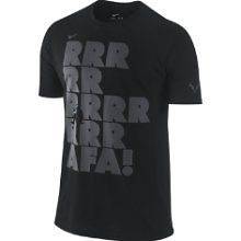 NIKE Mens Rafa Nadal Tennis Tee / T shirt   retail $35   NEW   BLACK