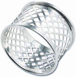 napkin rings in Silver