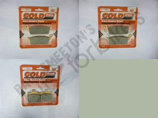 Italjet Marco Polo 400cc Scooter(07 09)Goldfren Sintered Front/Rear 