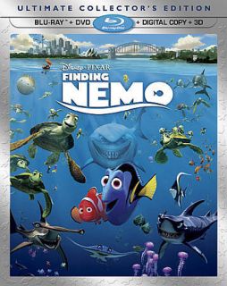 Finding Nemo 3D (Blu ray/DVD, 2012, 5 Disc Set, Includes Digital Copy 