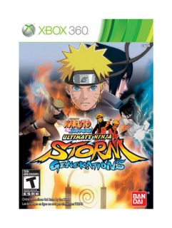 Naruto Shippuden Ultimate Ninja Storm Generations (Xbox 360, 2012)