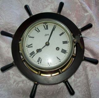 Antique, Bakelite, CHELSEA, Navy, Clock, 24, HR, US), Clocks