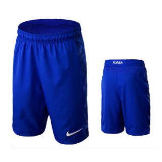 Men Nike Korea Soccer Team Shorts Blue Pants Football Jersey L/65 