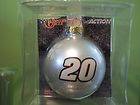 Nascar Tony Stewart #20 Home Depot Ball Ornament/ Winners Circle 