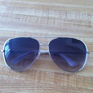 Michael Kors Aviator Sunglasses White