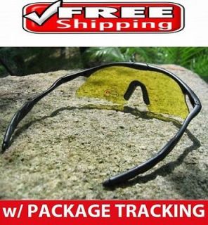 NIGHT DRIVING YELLOW LENS SAFETY GLASSES SPORT SUNGLASSES GOGGLES NEW 