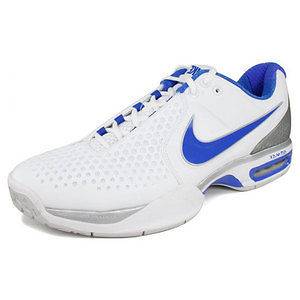 Nike Air Max Courtballistec 3.3 Mens Tennis Shoes White/Blue