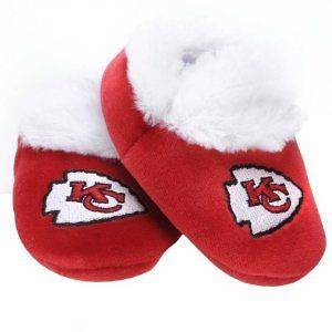 Kansas City Chiefs NFL Football Baby Bootie Slippers Shoes Apparel 