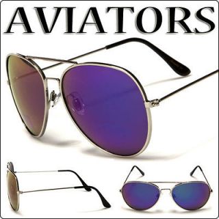 Stylish Aviator Classic Retro Pilot Sunglasses Men Women Metal Shades
