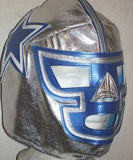 NFL Dallas Cowboys Silver jersey WWE Wrestling Mask RAW Smack Down Sin 