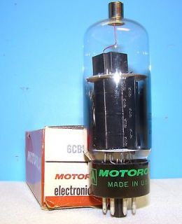   Motorola radio amplifier vintage vacuum tube valve tested 6CB5A 6CB5