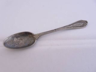 MONOGRAMMED VINTAGE 1835 R WALLACE A1 PATENTED 1898 SMALL SPOON