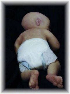 Solid silicone full bodied 23/24 week micro preemie baby girl no 
