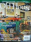 Old House Journal Magazine March 2012 Arts & Crafts Fireplaces^