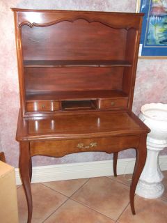 French Style Writing Desk with Display Shelves