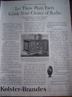 kolster radio in Radio, Phonograph, TV, Phone