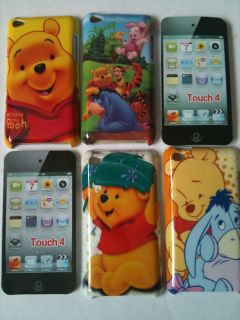 PROTECTIVE HARD BACK CASE / COVER APPLE I POD TOUCH 4TH GEN. WINNIE 