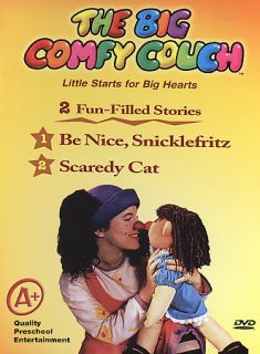 The Big Comfy Couch   Be Nice, Snicklefritz Scaredy Cat DVD