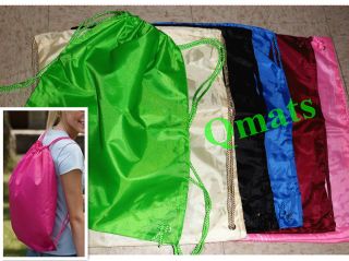 String Bag Drawstring Backpack Tote School Bag Bookbags Sport Pack Iag 