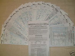   Aviation Jeppesen Enroute Charts  Only 0.99GBP for each chart