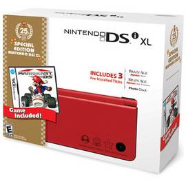 Nintendo DSi XL 25th Anniversary Special Edition With Mario Kart Brand 