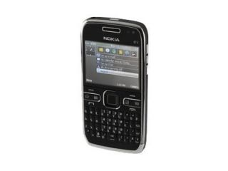 NEW NOKIA E72 BLACK UNLOCKED GSM QUADBAND PHONE 1 YEAR WARRANTY