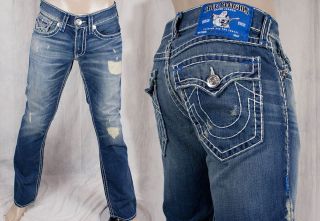   Jeans Ricky Super T straight Old Country blue bartacks M24859U55