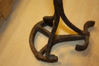   Vintage Cattle Branding Iron CYS 3 letter Western Old West Steampunk