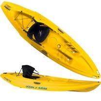 Ocean Kayak Mysto kayak w/ 230 cm kayak paddle factory second yellow 
