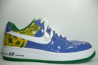 Nike Air Force 1 One Premium Ronaldinho Mens Shoes Size 13 Low FIFA 