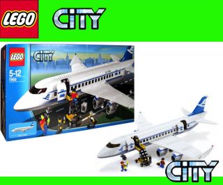 NEW EXCLUSIV LEGO CITY 7893 Passenger Plane VSOP BNISB Airbus Boeing