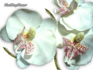   Artificial Phalaenopsis Orchid Silk Flower Stem plant WEDDING Home