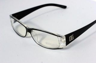   Black Clear Lens Sun Glasses Vintage SEXY NERD Eyeglasses Rectangle RX