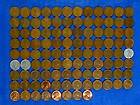 1909P 1958D Lincoln Wheat Cent Penny Collection, 104 Coin Starter Set 