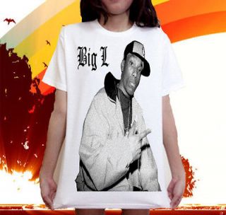BIG L Hip Hop Notorious Rap Lil Wayne T SHIRT Wiz Khalifa Sz.S,M,L,XL