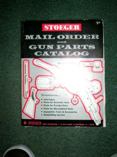 STOEGER MAIL ORDER AND GUN PARTS CATALOGUE.