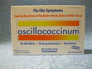 oscillococcinum in Over the Counter Medicine
