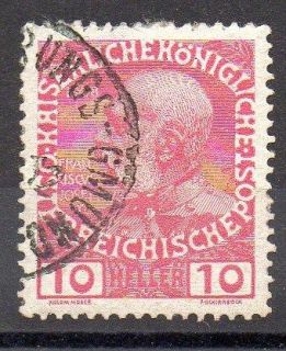   SHIPPING  10HE​LLER VERY OLD STAMP FROM AUSTRIA FAMOUS PEOPLE USED