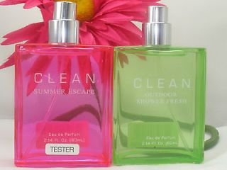   Summer Escape & Outdoor Shower fresh EDP eau de parfum 2.14oz60ml NEW