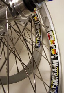 Bicycle BMX Bike 20 Inch Weinman DM 30 Double Wall Wheel Set 14mm 
