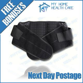   Lumbar Lower Back Support Belt Brace Strap Posture Waist Pain Relief